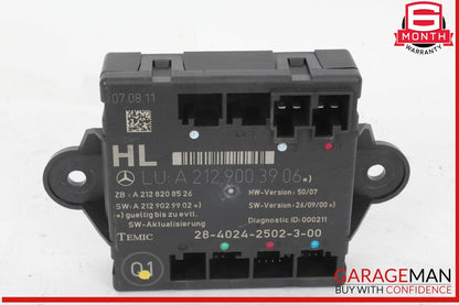08-18 Mercedes W204 C250 C300 Rear Left Driver Side Door Control Module OEM