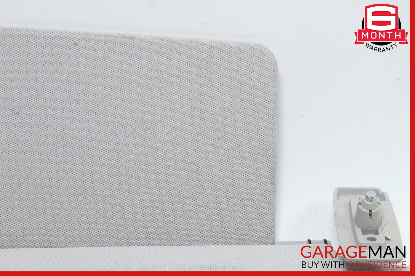 07-09 Mercedes W211 E350 E500 Right Side Sunvisor Sun Visor Shade Cover Gray OEM