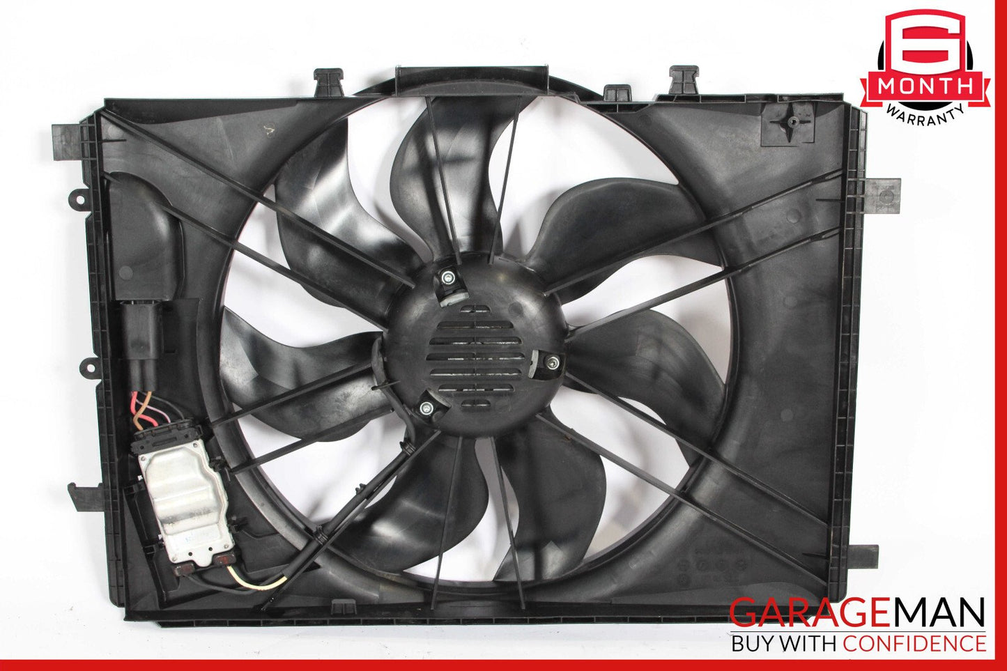 08-18 Mercedes W204 C250 E350 Engine Radiator Cooling Fan Motor Assembly OEM
