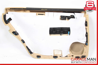 06-10 Mercedes W251 R350 Rear Right Passenger Side Interior Door Panel Brown OEM