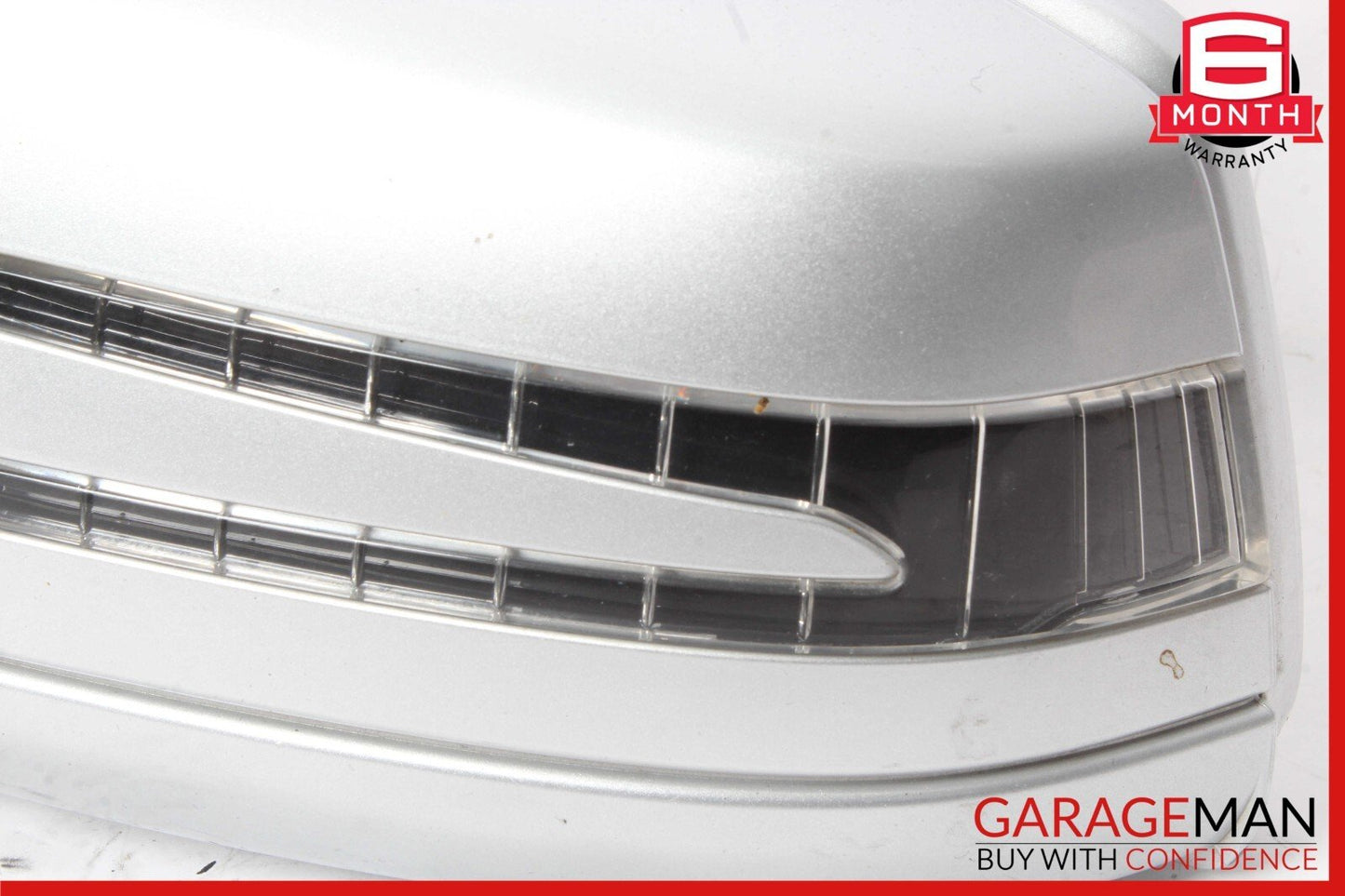 10-13 Mercedes W221 S550 Front Left Side Mirror Door Rear View Iridium Silver