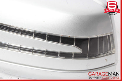 10-13 Mercedes W221 S550 Front Left Side Mirror Door Rear View Iridium Silver