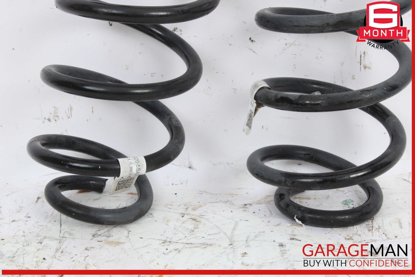 18-24 Nissan Leaf Rear Left and Rear Right Side Coil Spring Set 55020 5SA0A OEM