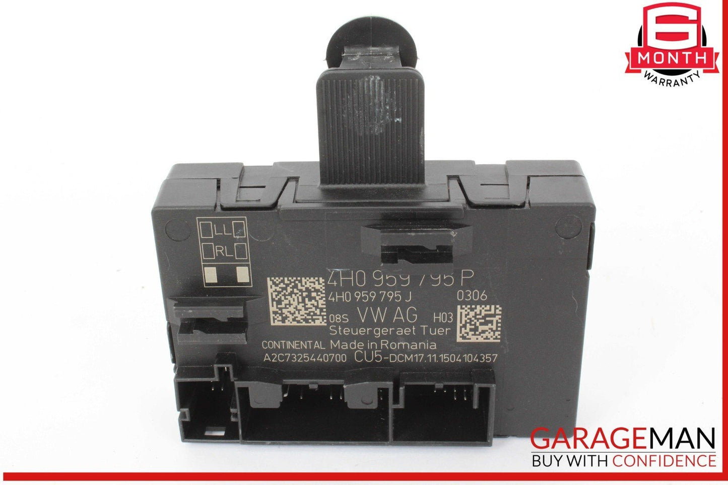 15-24 Porsche Cayenne 958 Rear Left or Right Side Door Control Module 4H0959795P