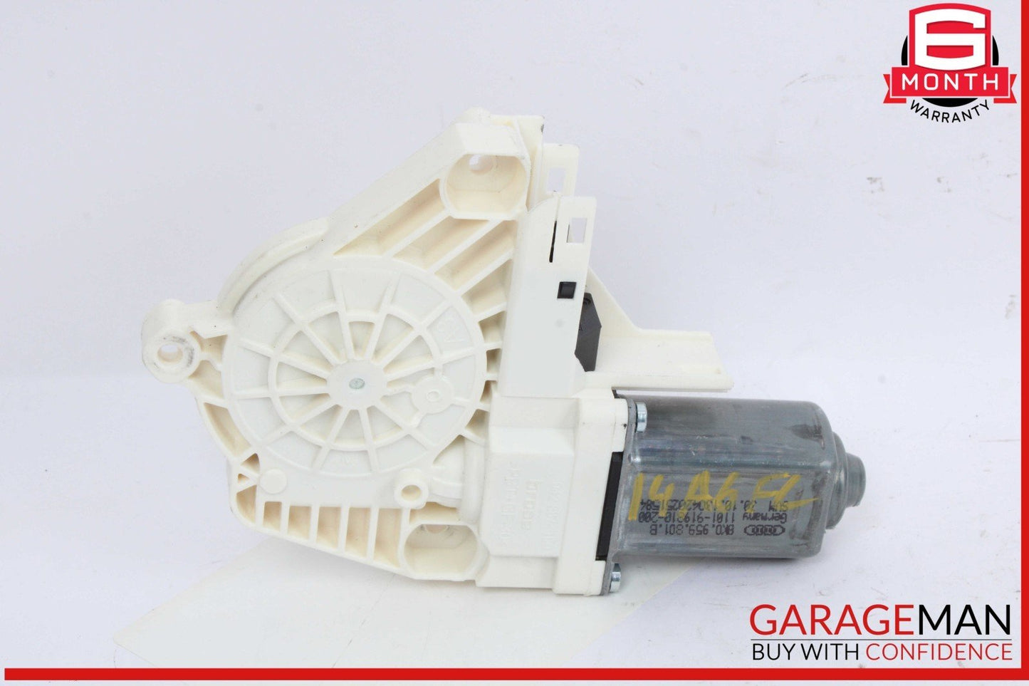 12-18 Audi A6 SQ5 Front Left Driver Side Window Regulator Motor 8K0959801B OEM