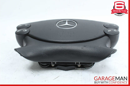 03-12 Mercedes R230 SL500 G500 G55 AMG Steering Wheel Airbag Air Bag Black OEM