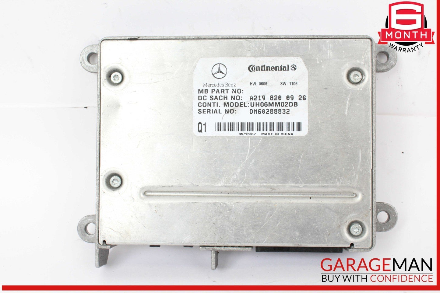06-12 Mercedes X164 GL450 ML350 Communication Control Module 2198200926 OEM