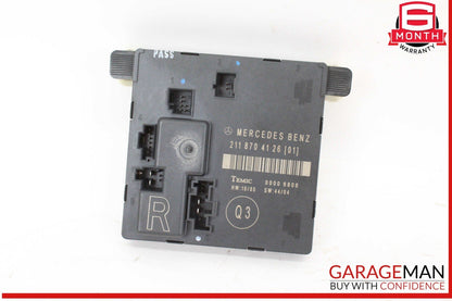 03-09 Mercedes W211 E550 E63 AMG Rear Right Side Door Control Module Unit OEM