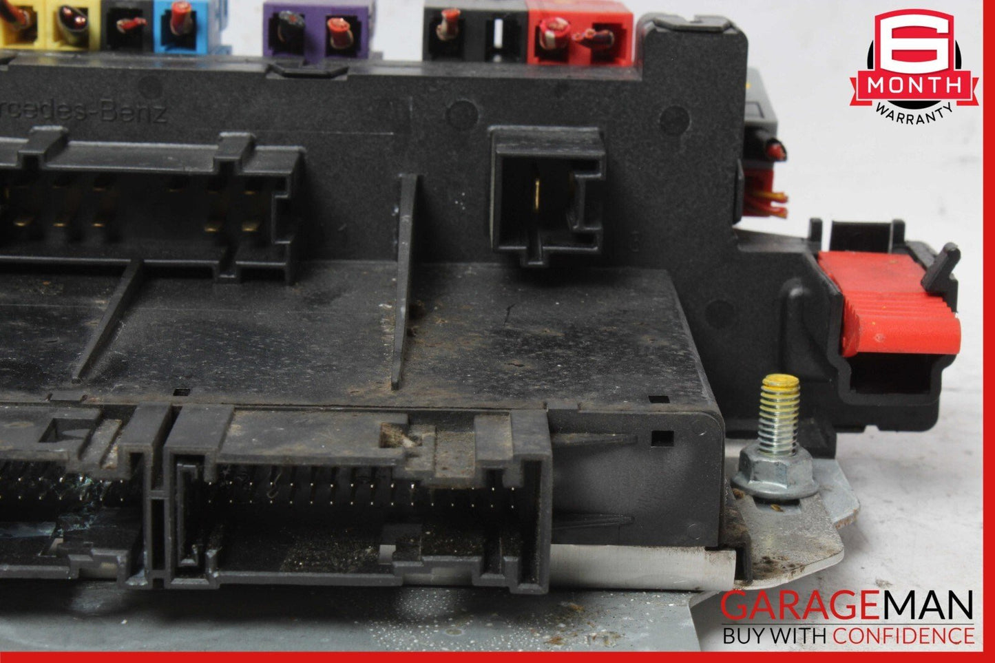 03-12 Mercedes R230 SL500 SL550 SL65 AMG Rear SAM Fuse Box Relay Module Assy