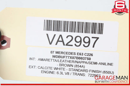 03-11 Mercedes W211 E63 SL55 AMG Rear Left or Right Suspension Upper Control Arm