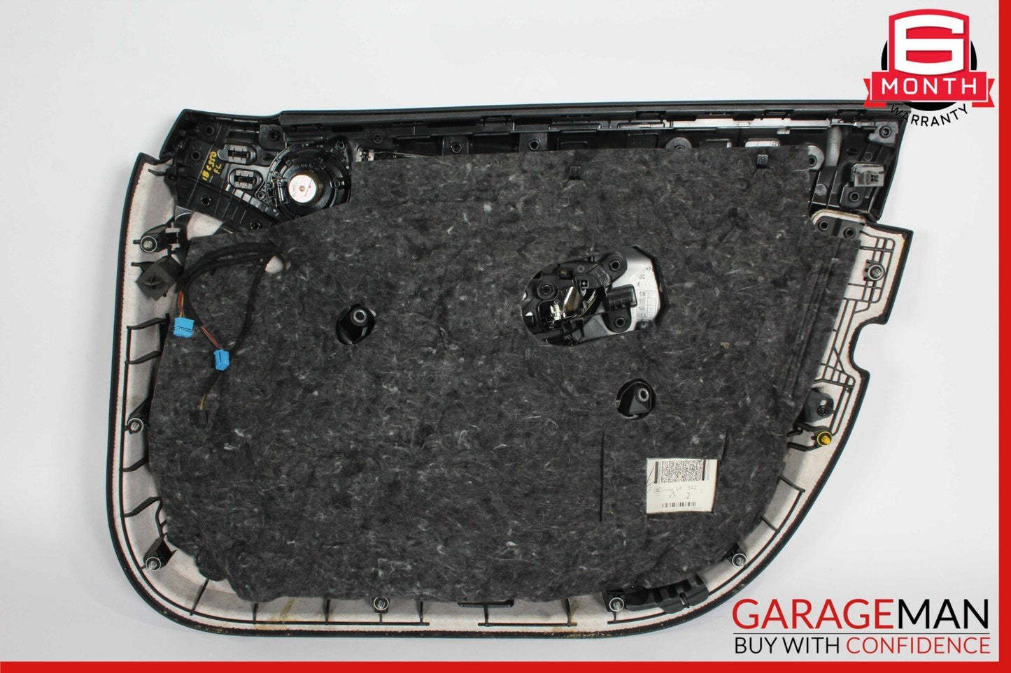 15-18 Mercedes W205 C300 C350e Front Left Interior Door Panel Anthracite Assy