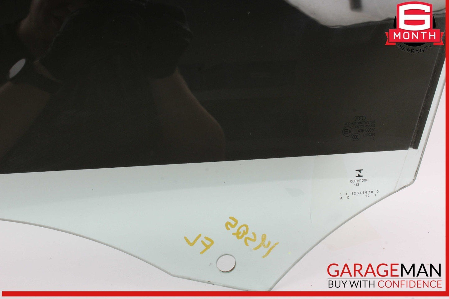 14-17 Audi SQ5 Front Left Driver Side Door Window Auto Glass OEM