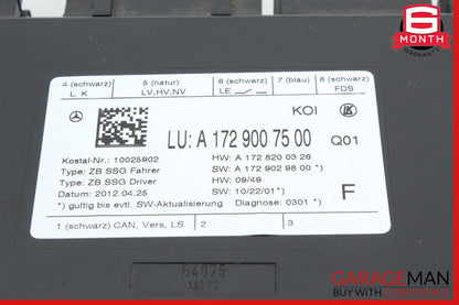 03-12 Mercedes GL320 E320 E350 CLS550 GL450 Front Left Side Seat Control Module