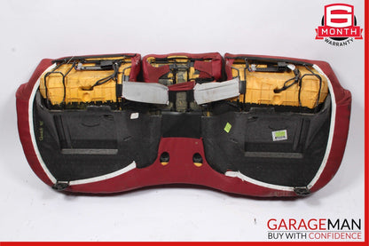 14-17 Maserati Ghibli Rear Lower Bottom Bench Seat Cushion Cover Red OEM