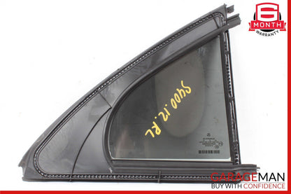 07-13 Mercedes W221 S400 S63 AMG Quarter Window Glass Rear Left Driver Side OEM