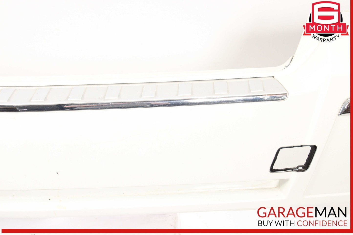 10-12 Mercedes X204 GLK350 Rear Bumper Cover Assembly White OEM