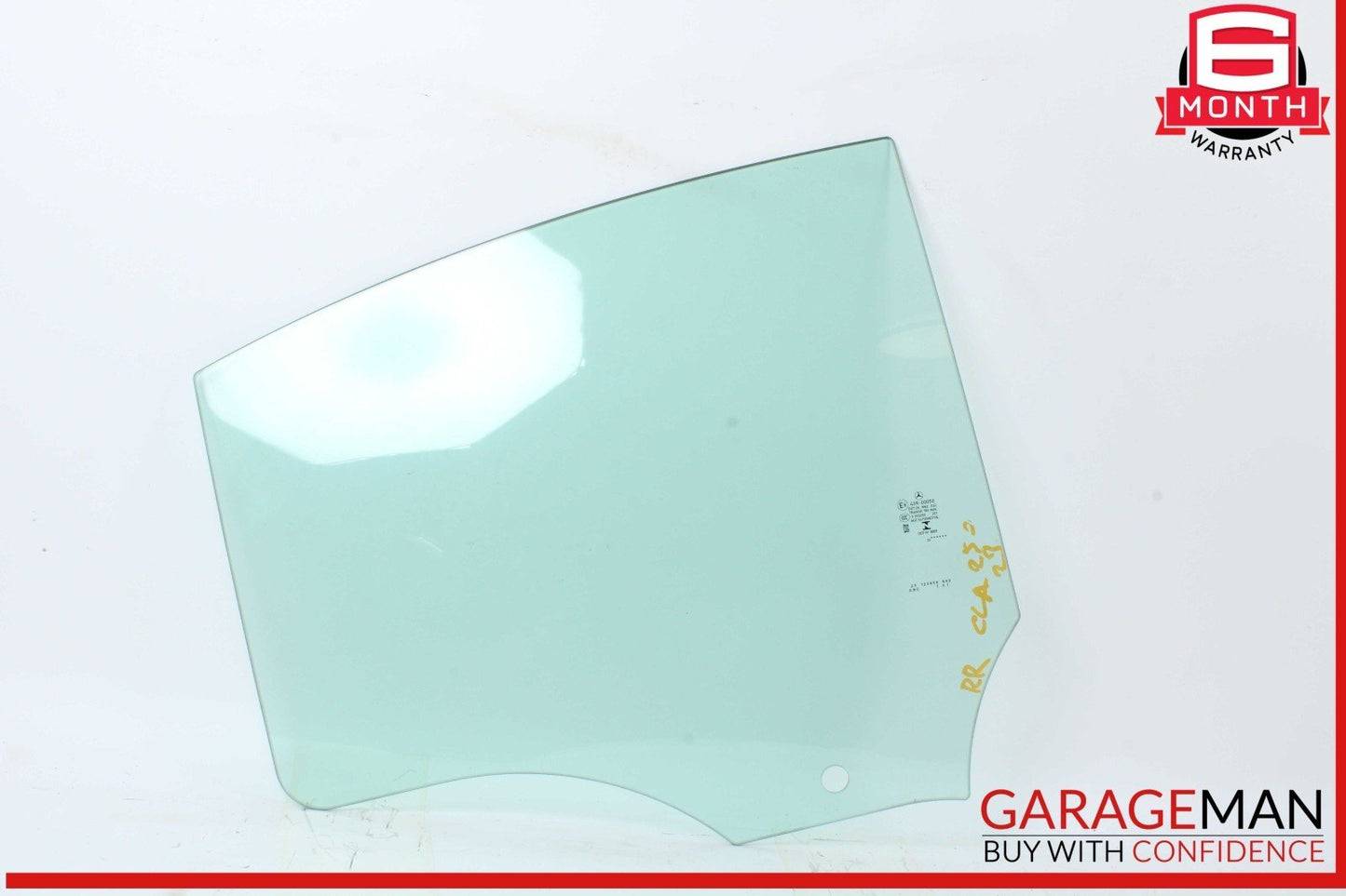 20-23 Mercedes C118 W118 CLA250 Rear Right Passenger Side Door Window Glass OEM