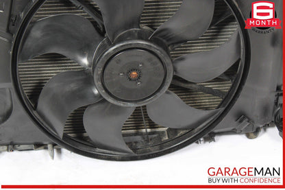 12-14 Mercedes W212 E550 C250 Engine Radiator Condenser Cooling Fan Motor Assy