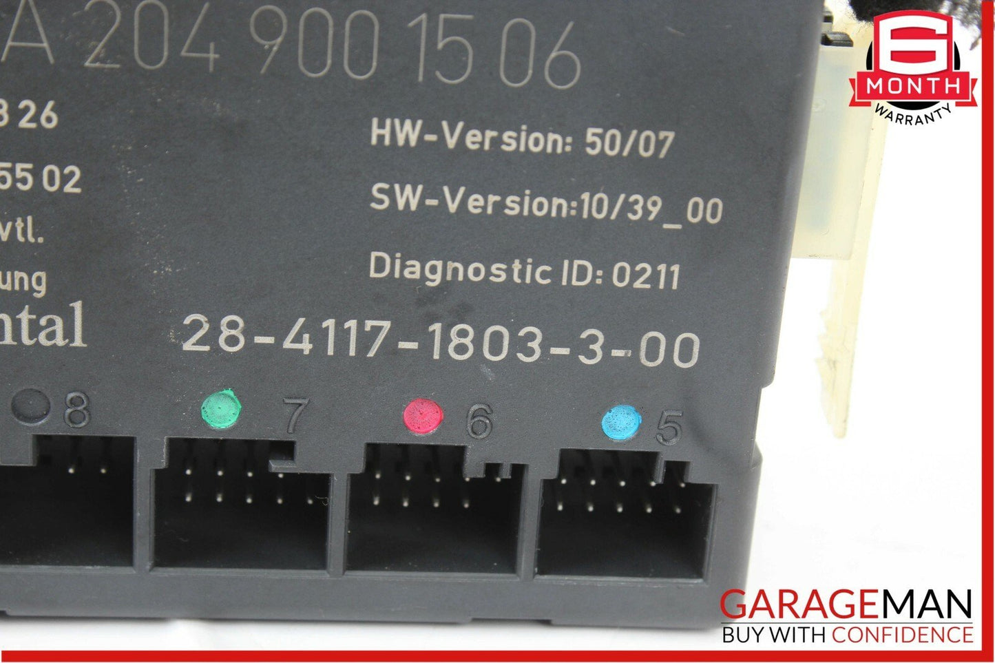 12-15 Mercedes W204 C250 Front Right Passenger Side Door Control Module Unit OEM