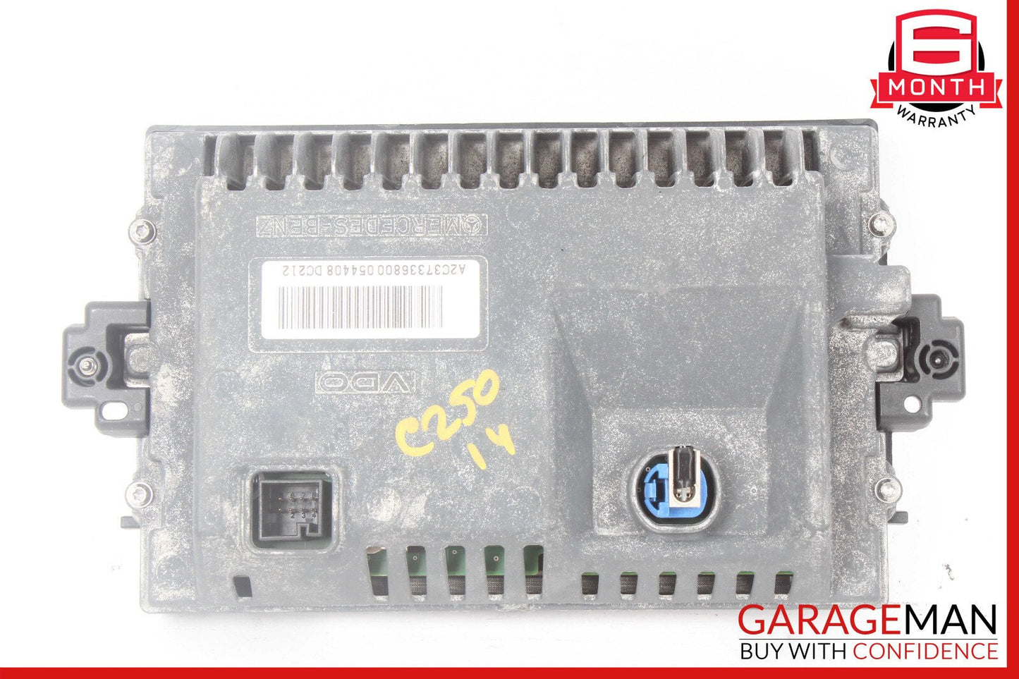 12-16 Mercedes W204 C250 C300 GPS Navigation LCD Display Screen Monitor OEM