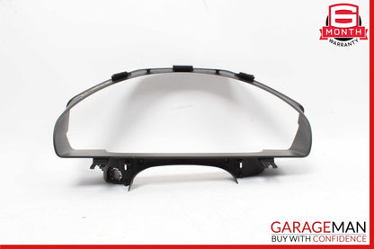 10-16 Mercedes W212 E550 E400 Instrument Cluster Clear Bezel Trim Cover OEM