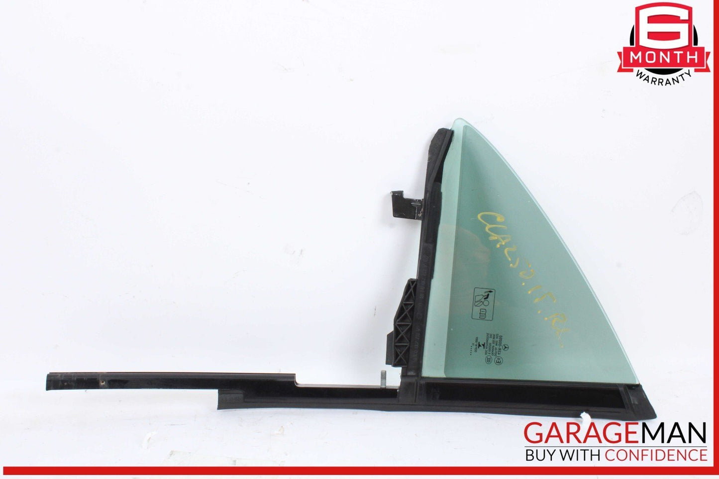 14-19 Mercedes W117 CLA250 Rear Left Driver Side Quarter Window Glass OEM