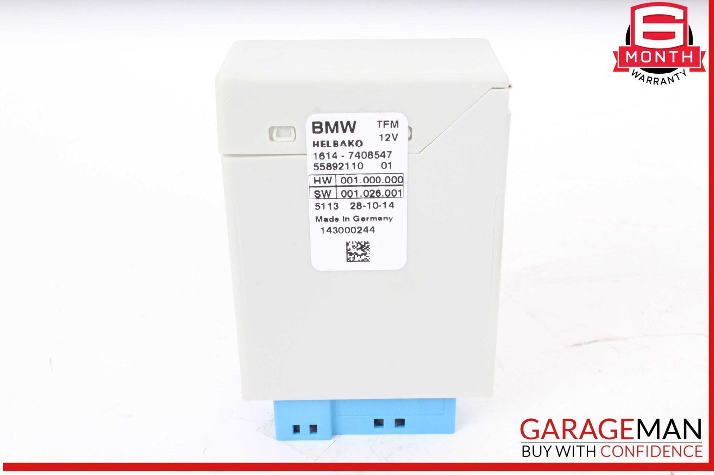 14-19 BMW i3 I01 Hybrid Power Steering Control Module Unit ECU 7408547 OEM