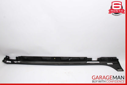 12-15 Audi A7 Left Side Skirt Rocker Molding Moulding Trim Panel Cover Black