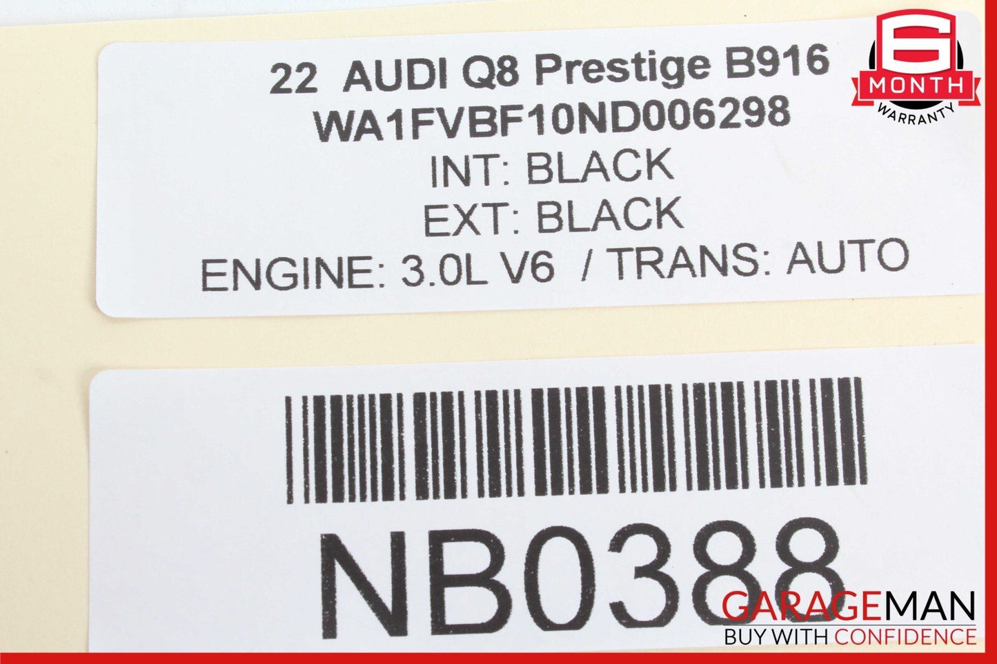 19-24 Audi Q8 Rear Right Side Door Control Module Unit OEM