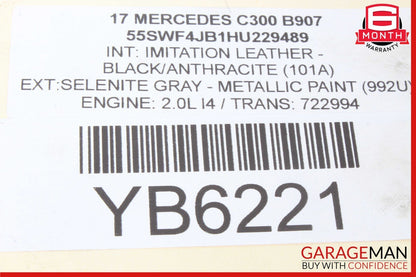 15-22 Mercedes W205 C300 C400 GLC300 S450 Transmission Oil Cooler Radiator OEM