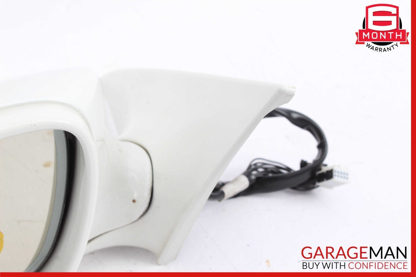 07-09 Mercedes W216 CL550 CL600 Front Left Side Mirror Door Rear View White OEM