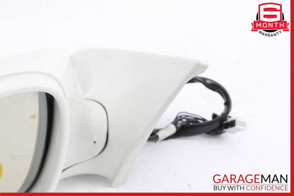 07-09 Mercedes W216 CL550 CL600 Front Left Side Mirror Door Rear View White OEM