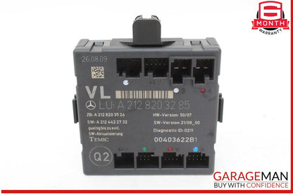 08-14 Mercedes X204 GLK350 4MATIC Front Left Side Door Control Module Unit OEM