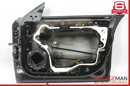 14-17 Maserati Ghibli Front Right Passenger Side Exterior Door Shell Black