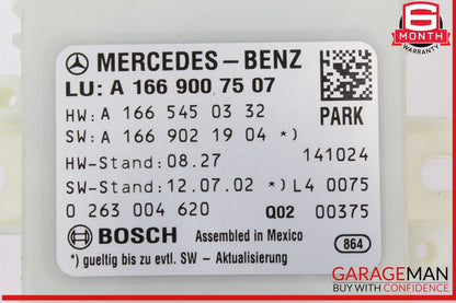 13-16 Mercedes X166 GL450 ML550 Park Assist Parktronic Sensor Module Control OEM