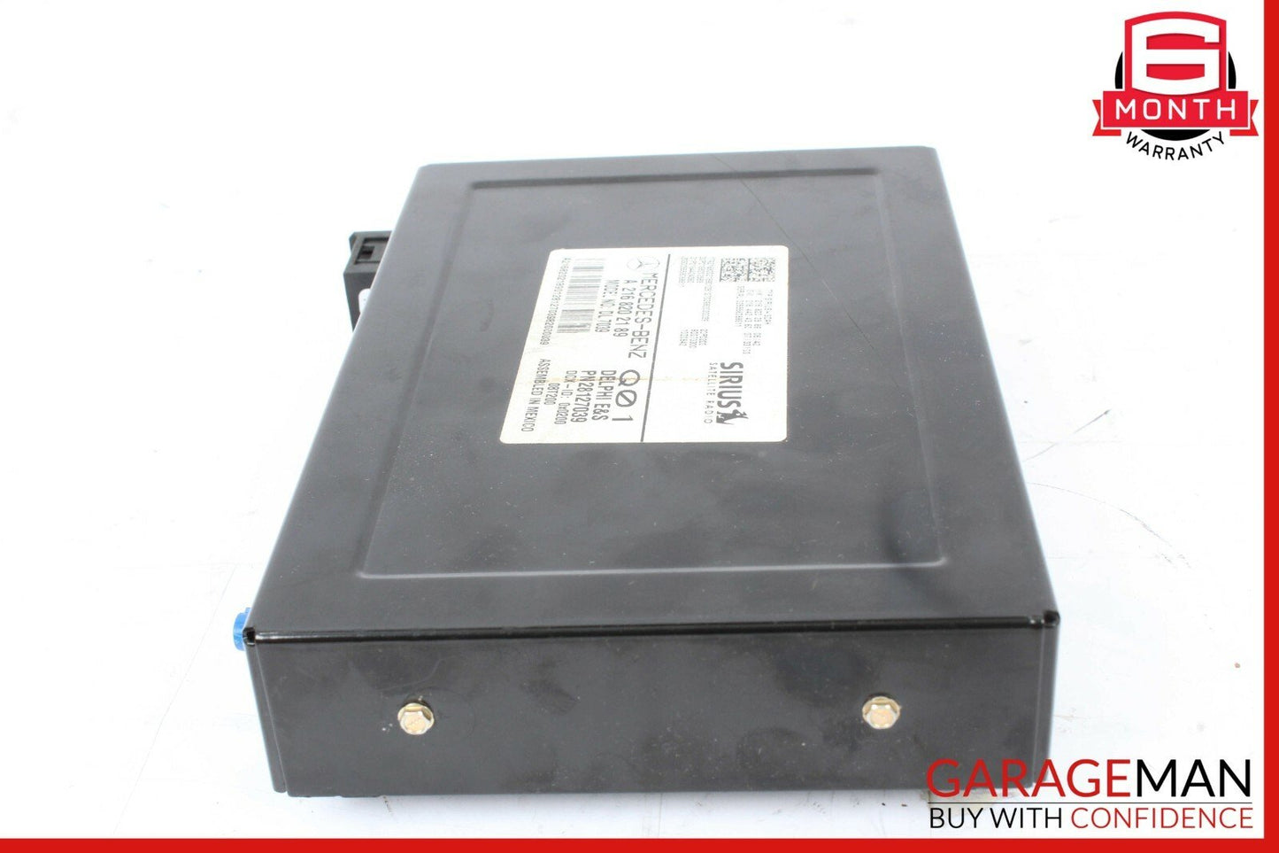07-09 Mercedes W204 C350 S550 Sirius Satellite Radio Module Receiver DL 7039 OEM
