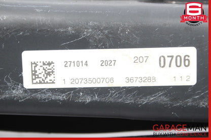 10-18 Mercedes W207 E350 E400 CLS550 Rear Subframe Sub Frame Crossmember OEM