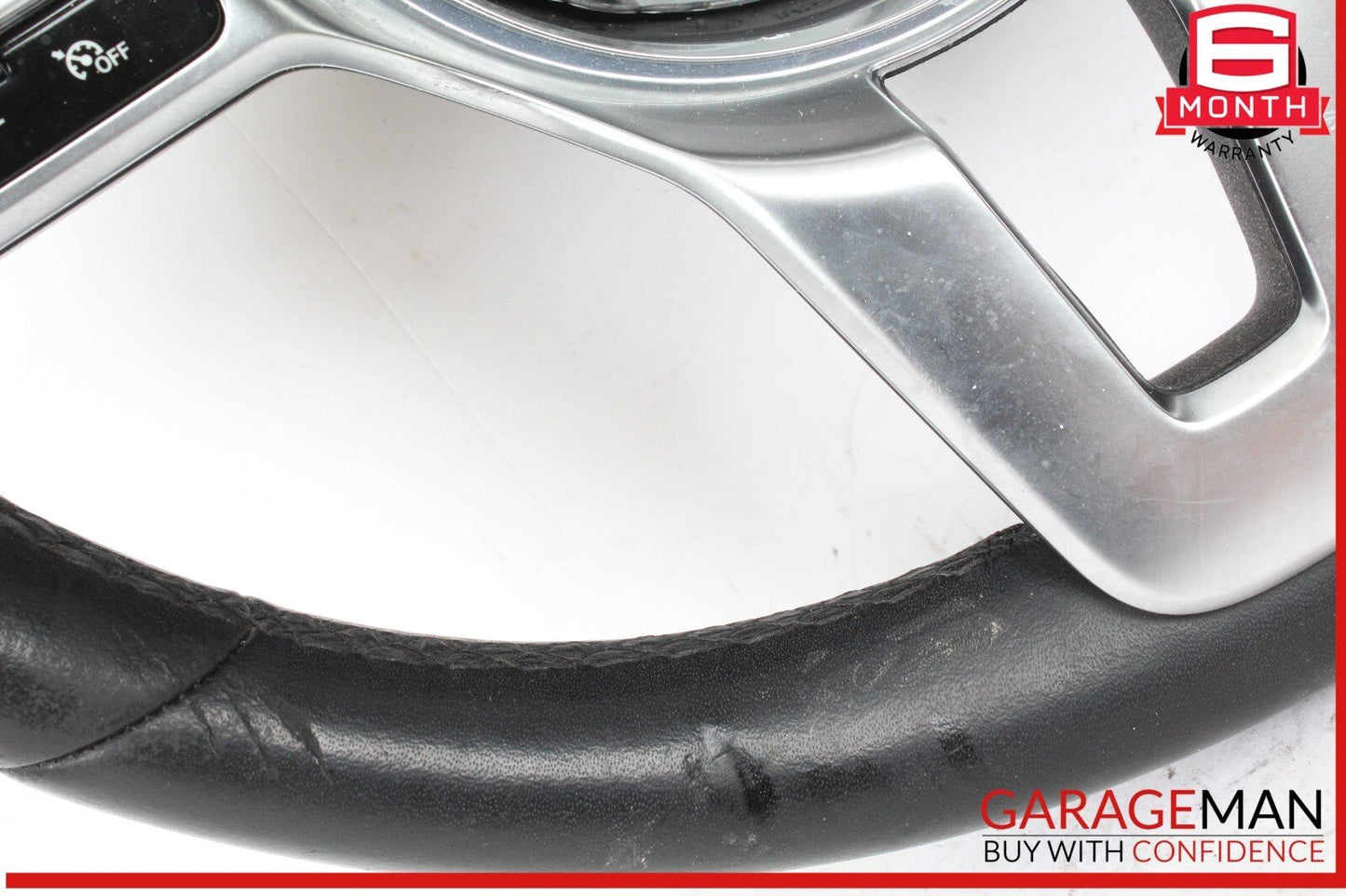 18-21 Mercedes W205 C300 E350 Steering Wheel w/ Shifter Paddles OEM