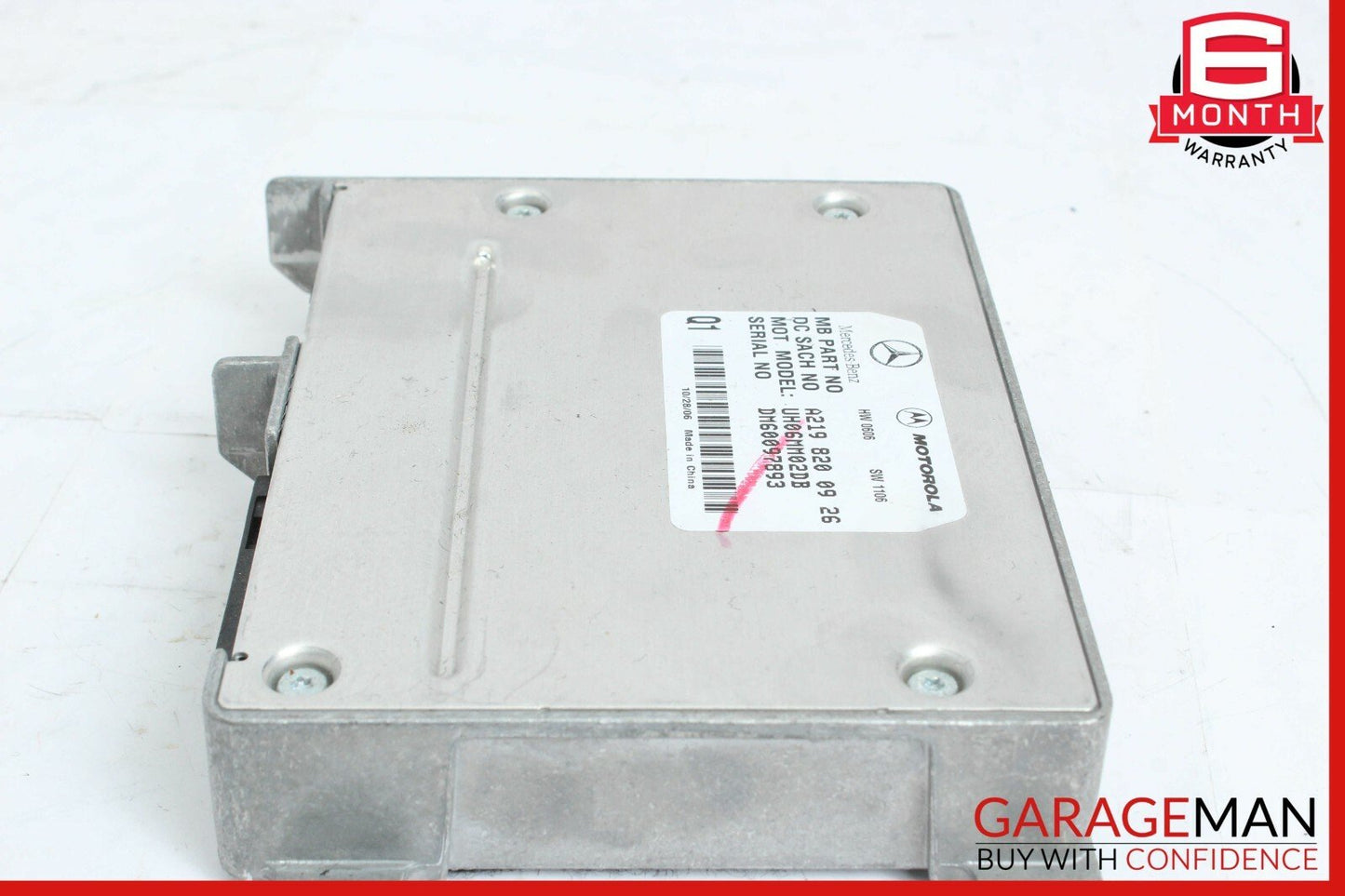 06-12 Mercedes W164 ML350 E350 Communication Control Module 2198202626 OEM