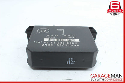 01-07 Mercedes W203 C230 C320 Rear Left Door Control Module Unit 2038202185 OEM