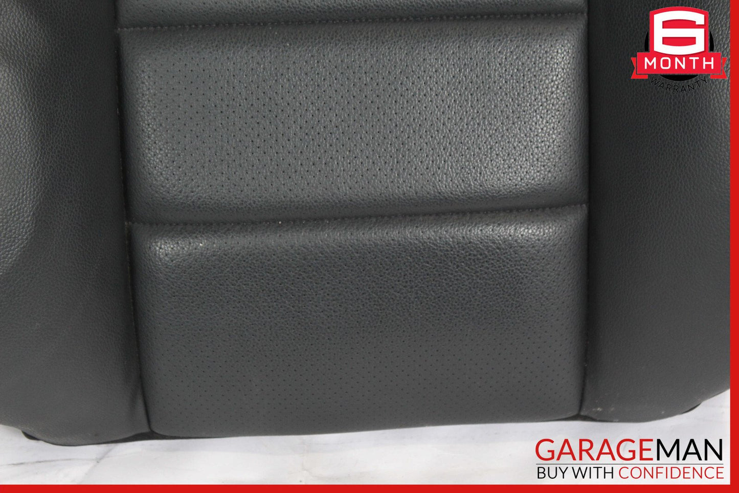 08-14 Mercedes W204 C300 Front Right Passenger Side Top Upper Seat Cushion Black