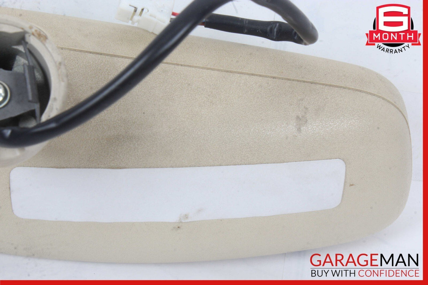 03-09 Mercedes W209 CLK500 Convertible Interior Rear View Mirror Beige 209810181