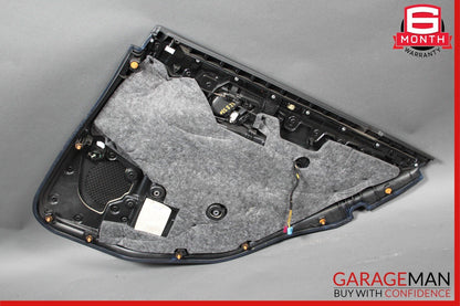 10-13 Mercedes W212 E350 E400 Rear Left Side Interior Door Panel Assembly Black