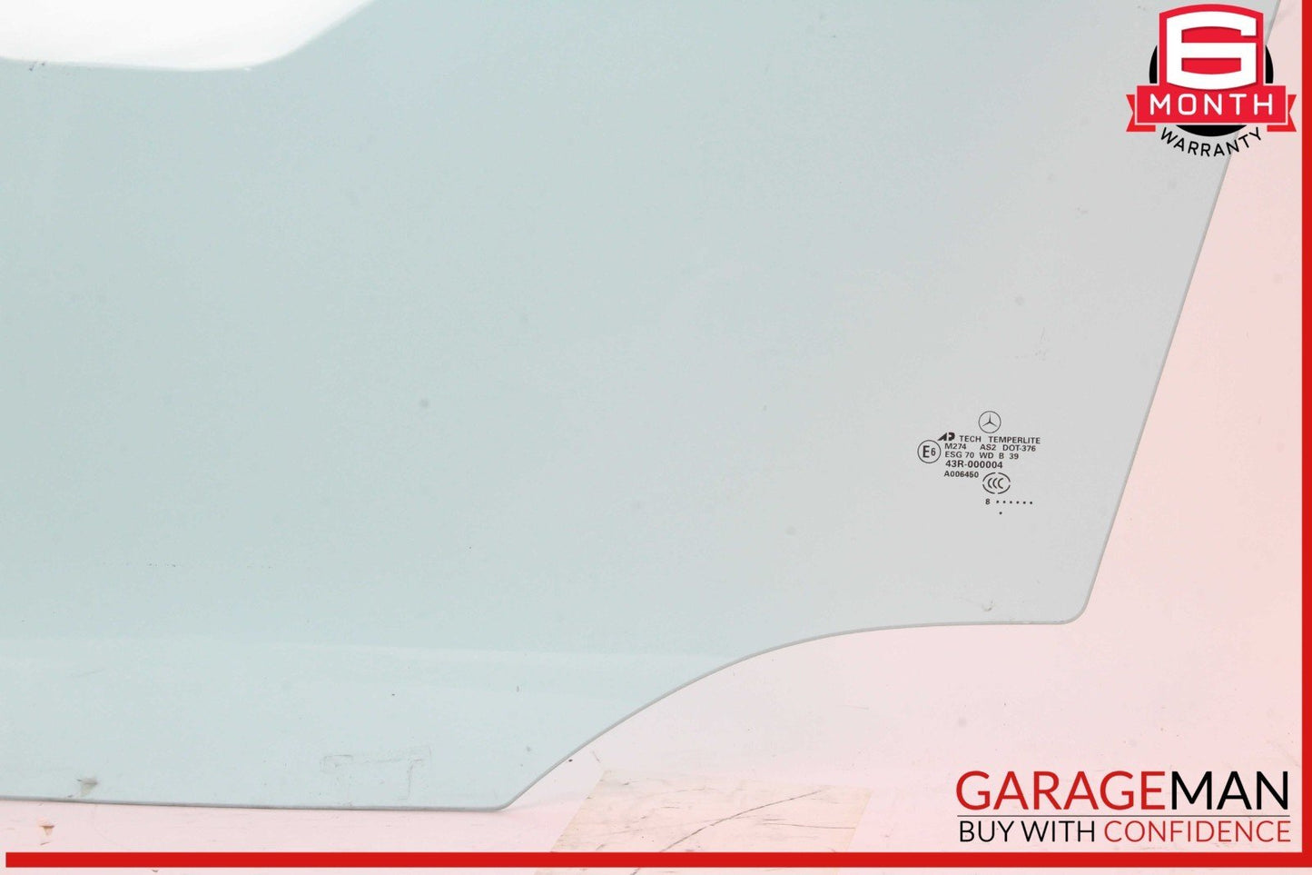 06-12 Mercedes X164 GL550 GL450 Front Left Side Door Window Auto Glass OEM