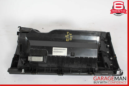 11-18 Porsche Cayenne 958 Hybrid S Dashboard Glove Box Compartment Black Assy