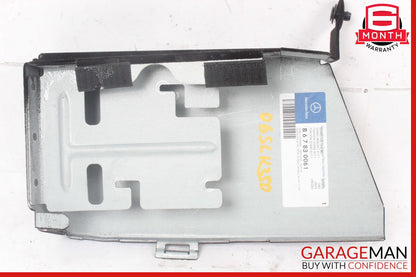 05-08 Mercedes R171 SLK350 Sirius Satellite Receiver Mount Cover Panel OEM