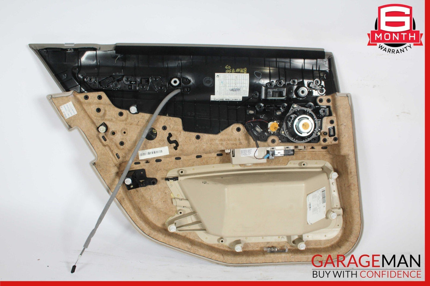 09-15 BMW 750I 750LI F01 F02 Rear Right Passenger Side Interior Door Panel Assy