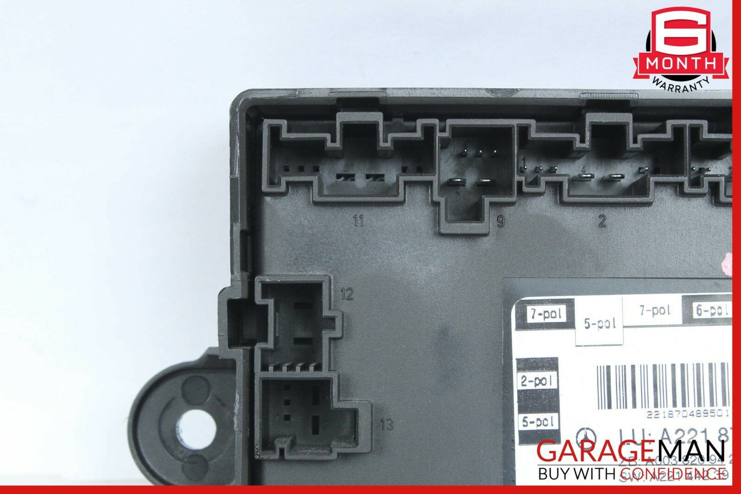07-13 Mercedes W221 S550 Rear Right Passenger Side Door Control Module Unit A128