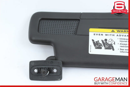 05-11 Mercedes R171 SLK350 Front Left Driver Sun Visor Sunvisor Shade Black OEM