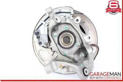 15-20 Mercedes W205 C300 C400 Rear Right Side Spindle Knuckle Hub w/ Rotor Disc